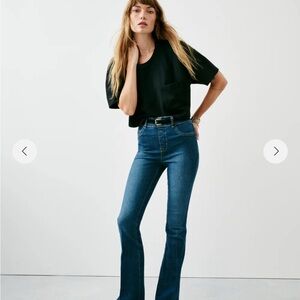 SPANX Blue Flare Women's Jeans